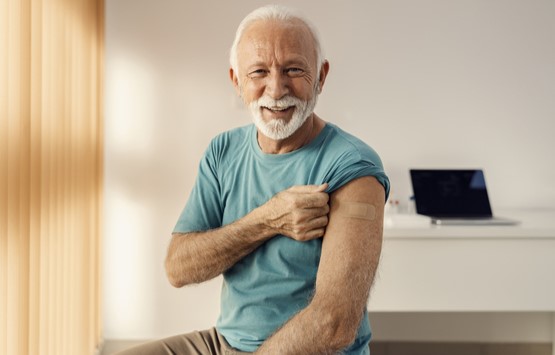 aldre mand vaccine